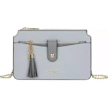 Baellerry Dámská řetízková kabelka s třásněmi Šedá