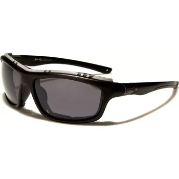 CHOPPERS Pánské Biker obdélníkové Sluneční brýle Černé