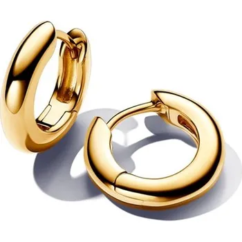 Náušnice Kruhové náušnice PANDORA zlacené 263320C00