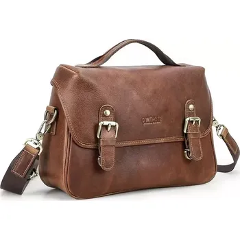 Contacts® kožená Crossbody Messenger taška Brig 7L