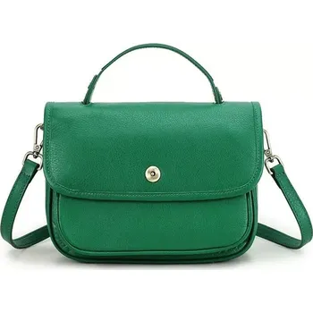 Kabelka Contacts® dámská kožená kabelka Lorraine Zelená