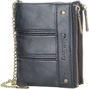 Peněženka Baellerry pánská peněženka s řetízkem Aubin Černá