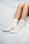 VFstyle Dámské ponožky na spaní EMILY krémové Velikost: 35 - 38