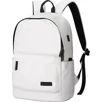 Městský batoh Mark Ryden multifunkční batoh s USB Pearl White 20L