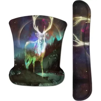 Podložka pod myš Huado Set podložka pod myš a zápěstí Polární sob