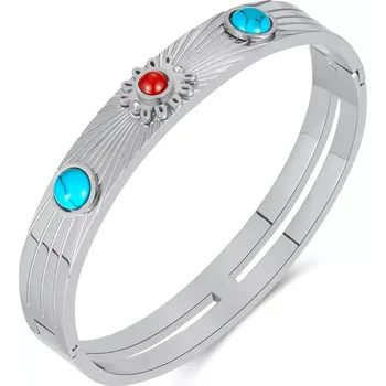 Náramek Titan Jewerly Tudi Stříbrný 17.5cm