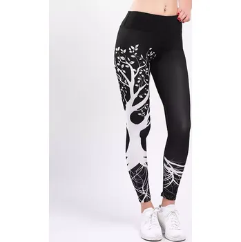 Dámské legíny Dámské Sportovní legíny Fitness Tree - Velikost M (MEDIUM)