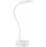Philips 8719514443815 Rock stolní dotyková lampička LED 5W/90lm 5000K USB prenosní bílá
