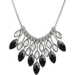 Elegantní choker náhrdelník Night Drops Černý