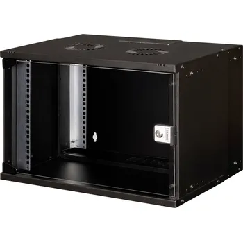 Rozvaděč Digitus DN-49203 19 nástěnná rozváděcí skříň (š x v x h) 540 x 370 x 400 mm 7 U černá, černá (RAL 9005)