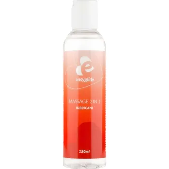 EasyGlide 2v1 - Vodní lubrikant a masážní gel (150ml)