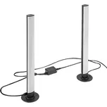 RABALUX 76014 Paco dekorační stolní lampa LED V380mm 2x5W RGB černá, bílá, stmívatelné, 2-set + dálkový ovladač