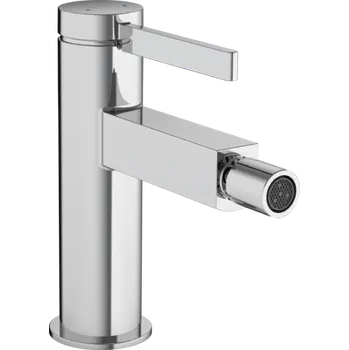 Vodovodní baterie Hansgrohe Finoris Páková bidetová baterie s odtokovou soupravou Push-Open, chrom 76200000