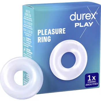 Durex Pleasure Ring - erekční kroužek (průhledný)