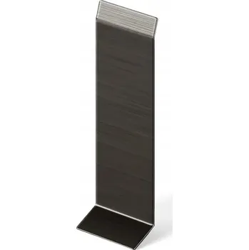 soklová lišta SPOJKA PRO SOKLOVÉ LIŠTY F ČERNÁ MATNÁ 6 cm