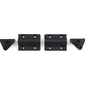 Nábytkové kování Samootevírací tlumící pant (skrytá montáž) HG-JHS9-U-BL