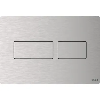 Klozet TECEsolid - Kovové ovládací tlačítko pro WC, broušená nerezová ocel 9240430