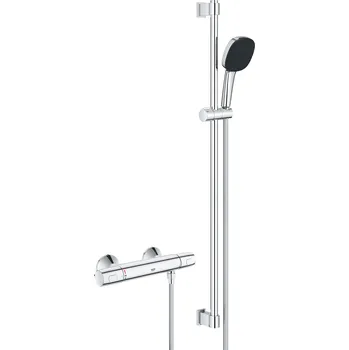 GROHE Precision Trend - Termostatická sprchová baterie se sprchovou soupravou, chrom 34855003