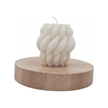 Svíčka Sójová vonná svíčka Pletenka 5,7 cm 83,1 g Caffe Latte