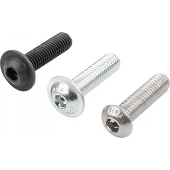 Šroub Šrouby se zploštělou půlkulatou hlavou, DIN EN ISO 7380 07174-1505X10