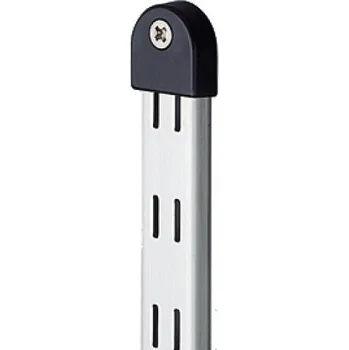 Nábytkové kování Koncová krytka pro policové závěsné lišty SP-18E-BL