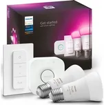 Philips Hue White and color ambiance 8719514291379 Starter Kit E27 9W/1100lm 2000-6500K+RGB bluetooth 2-set + bridge + switch