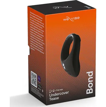We-Vibe Bond - chytrý vibrační kroužek na penis (černý)