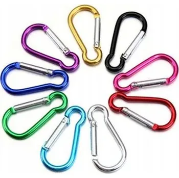 Karabina s třmenem NA KLÍČE tašky survival 48mm