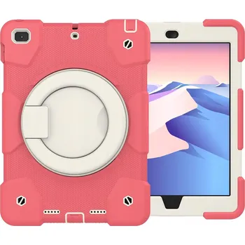 Pouzdro na mobilní telefon Pouzdro pro iPad Mini 5/4 7.9" se Stojánkem a Popruhem přes Rameno Růžové