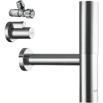 Sifon AXOR Designový sifon Flowstar, sada, chrom 51304000