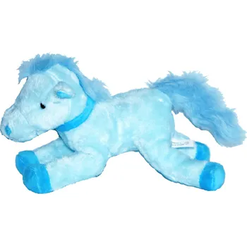 plyšák Kůň plyšový modrý, VEL. 20 CM
