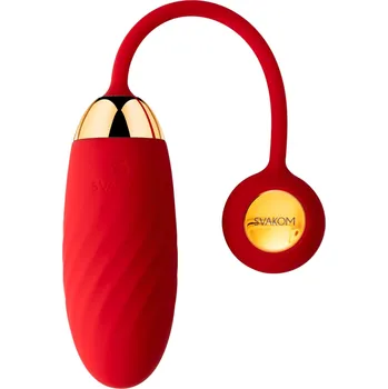 Svakom Ella Neo - chytré vibrační vajíčko (červené)