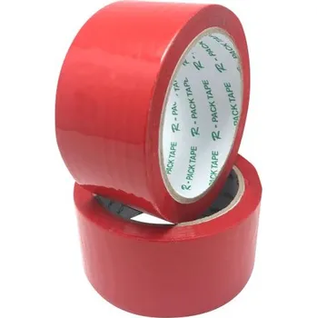 Lepicí páska Balící lepicí páska ČERVENÁ 48 x 66