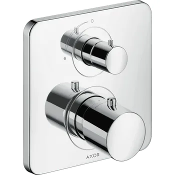 Vodovodní baterie AXOR Citterio M Termostat s podomítkovou instalací a s uzavíracím ventilem, chrom 34705000
