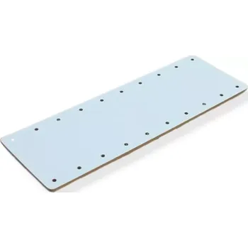 Dno na ubrouskovník bílé 7x20 cm - 1 ks