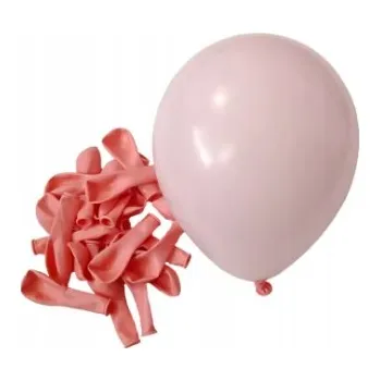 Balónek Malé balónky matné růžové 5" (12 cm) - 10 ks