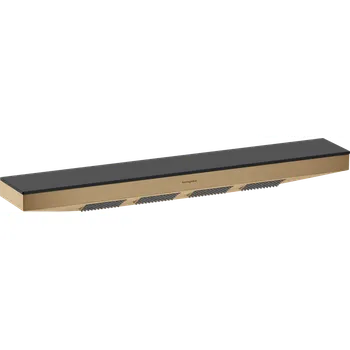 Sprchová hlavice Hansgrohe Rainfinity Šíjová sprcha 500 1jet s poličkou do sprchy, kartáčovaný bronz 26243140