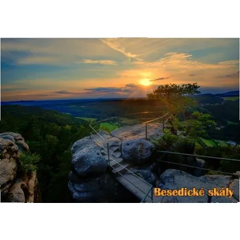 66000302 Pohlednice Besedické skály (Český ráj - Besedické skály - Husníkova vyhlídka)