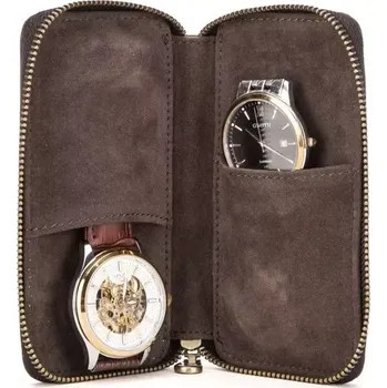 Box na hodinky Contacts® Kožené cestovní pouzdro na 2 hodinky Aznar