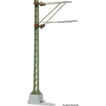 Modelová železnice VIESSMANN 4113 H0 Trakční vedení - stožár 99mm s dvojitým výložníkem 34mm VI41130