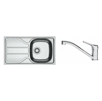 Granitový dřez Franke SET N96 FLN 611-78/44+FB 250.031 NEW BASIC + ZÁRUKA 5 LET ZDARMA