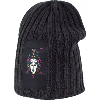 Čepice Artofpolo čepice Edgy Grafitová