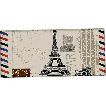 Stolní podložka XXL podložka pod myš HUADO Eiffelova věž