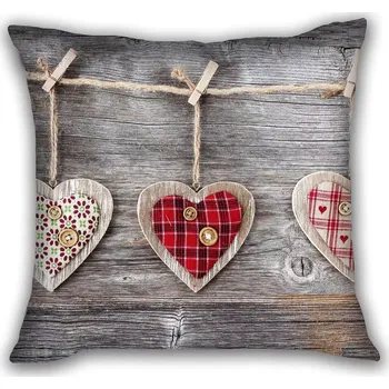 Povlak na dekorativní polštářek Huado dekorační povlak na polštář 45x45 Love time