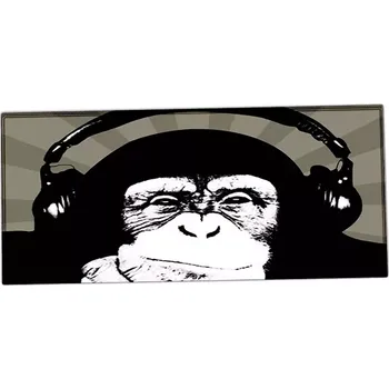 Stolní podložka XXL podložka pod myš HUADO DJ šimpanz