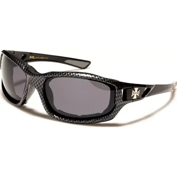CHOPPERS Biker CARBON-FIBER Sluneční brýle Černé