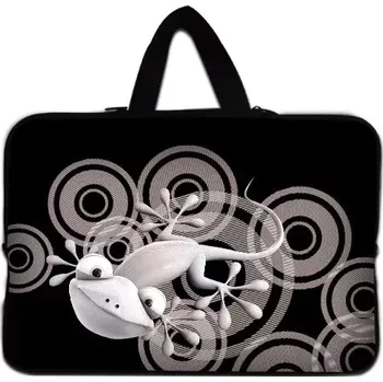 pouzdro na notebook Huado taška na notebook do 17.4" Gekon bílý