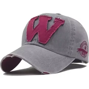 Kšiltovka Čepice s kšiltem Bavlněná Kšiltovka W Jokers Šedá