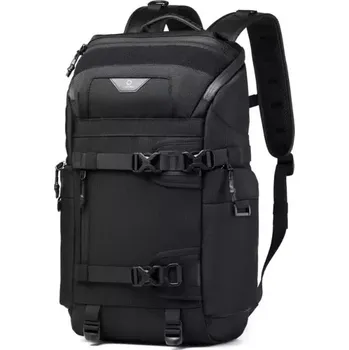 Městský batoh Ozuko sportovní travel školní batoh Edgar Černý 22L