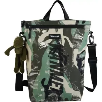Městský batoh WANMEI crossbody batoh 2v1 Camo green - Model Bez přívěšku